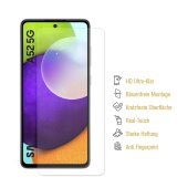 3x 9H Nano-Glass für Samsung Galaxy A52 3D KLAR Anti-Shock Anti-Bruch Anti-Stoß Anti-Schmutz Panzernanoglas Displayschutz Schutzfolie Panzerfolie Panzerglas Screen-Protector