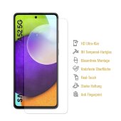 6x 9H Hartglas für Samsung Galaxy A52 Panzerfolie Displayschutz Displayglas KLAR Panzerglas Schutzglas Schutzfolie Glasfolie Folie