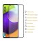 2x 9H Hartglas für Samsung Galaxy A52 FULL COVER Schutzfolie Schutzglas SW Displayglas Tempered Glasfolie Panzerglas Sicherheitsglas Echtglas Displayschutz Panzerfolie