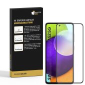 6x 9H Hartglas für Samsung Galaxy A52 FULL COVER Schutzfolie Schutzglas SW Displayglas Tempered Glasfolie Panzerglas Sicherheitsglas Echtglas Displayschutz Panzerfolie
