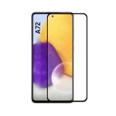 4x 9H Hartglas für Samsung Galaxy A72 FULL COVER Schutzfolie Schutzglas Klar Displayglas Tempered Glasfolie Panzerglas Sicherheitsglas Echtglas Displayschutz Panzerfolie