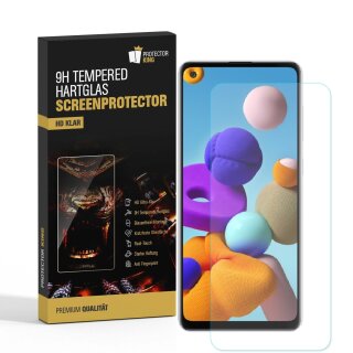 6x 9H Panzerglas für Samsung Galaxy A21s Displayschutz Panzerfolie Schutzfolie Hartglas Schutzglas Displayglas Tempered Glasfolie Sicherheitsglas Echtglas
