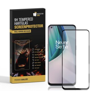 3x 9H Hartglas für OnePlus Nord N100 FULL COVER Panzerfolie Displayschutz SW KLAR Panzerglas Schutzglas
