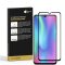 1x 9H Hartglas für Huawei Honor 10 Lite FULL Panzerfolie Displayschutz SW KLAR Panzerglas Schutzglas