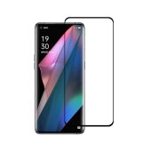 1x 9H Hartglas für Oppo Find X3 Pro FULL CURVED Displayschutz Panzerfolie 3D Panzerglas Schutzglas Schutzfolie Displayglas Glasfolie