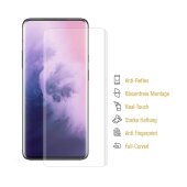 6x Displayfolie für OnePlus 7T Pro FULL COVER Displayschutzfolie ANTI-REFLEX MATT