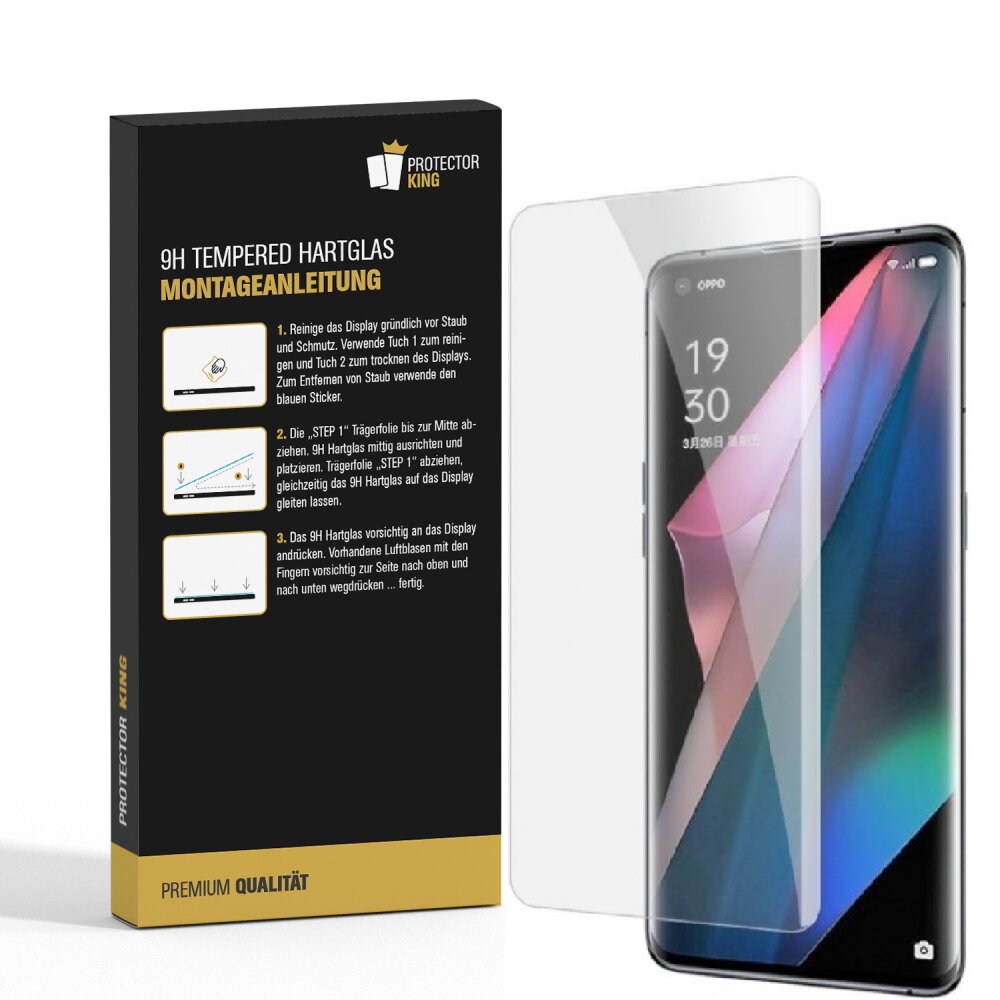 BROTECT Panzerfolie NUR Für Kamera – Oppo Find X3 Lite, 9H Härte, Made In Germany | Anti-Fingerprint