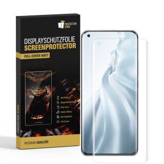 2x Displayfolie für Xiaomi Mi 11 FULL COVER Displayschutzfolie MATT