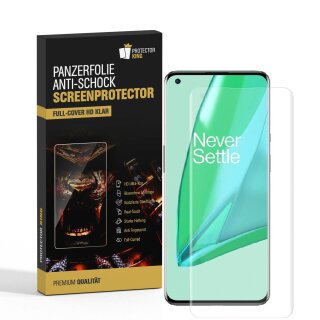 4x Panzerfolie für OnePlus 9 FULL COVER PET Displayschutz Schutzfolie HD KLAR