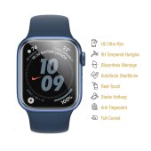 1x 9H Panzerglas für Apple Watch 4/ 5/ 6 SE 40mm FULL CURVED Displayschutz Panzerfolie Schutzfolie Hartglas Schutzglas Displayglas Tempered Glasfolie Sicherheitsglas Echtglas