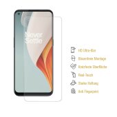 4x Panzerfolie für OnePlus Nord N100 ANTI-SCHOCK Displayschutzfolie HD KLAR