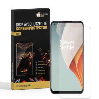 4x Displayschutzfolie für OnePlus Nord N100 ANTI-REFLEX Displayfolie MATT