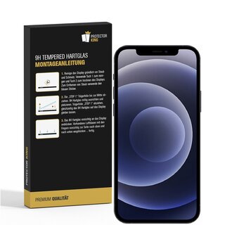 2x Displayschutzfolie fr iPhone 12 Pro Max Schutzfolie Displayfolie HD KLAR