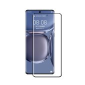 1x 9H Panzerglas für Huawei P50 Pro FULL CURVED Displayschutz Schutzglas Panzerfolie Schutzfolie Displayglas Hartglas echtes Tempered Sicherheitsglas Glasfolie