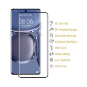 4x 9H Panzerglas für Huawei P50 Pro FULL CURVED Displayschutz Schutzglas Panzerfolie Schutzfolie Displayglas Hartglas echtes Tempered Sicherheitsglas Glasfolie