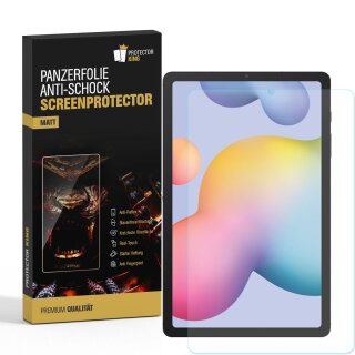 4x Panzerfolie für Samsung Galaxy Tab S6 Lite Displayschutzfolie MATT Schutzfolie
