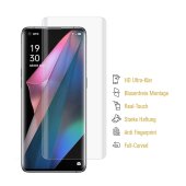 3x Displayfolie für Oppo Find X3 Pro FULL COVER Displayschutz Schutzfolie HD KLAR