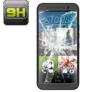 6x 9H Hartglasfolie für Htc One M9 Panzerfolie Schutzglas Displayglas KLAR Panzerglas Schutzfolie