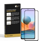 6x 9H Panzerglas für Xiaomi Redmi Note 10 Pro FULL COVER 3D KLAR echtes Tempered Glass Displayschutz Schutzglas Schuzfolie Screen-Protector