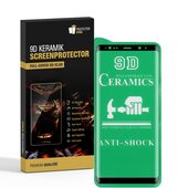 1x 9D Keramik fr Samsung Galaxy Note 8 FULL-COVER...