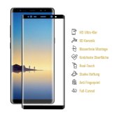 3x 9D Keramik-Glass für Samsung Galaxy Note 9 FULL COVER 3D KLAR Panzerfolie Displayschutz Schutzfolie Ceramic Screen-Protector