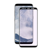 2x 9D Keramik-Glass für Samsung Galaxy S9 Plus FULL COVER 3D KLAR Panzerfolie Displayschutz Schutzfolie Ceramic Screen-Protector