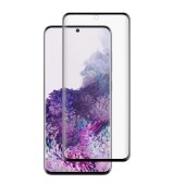 6x 9D Keramik-Glass für Samsung Galaxy S20 Ultra FULL COVER 3D KLAR Panzerfolie Displayschutz Schutzfolie Ceramic Screen-Protector