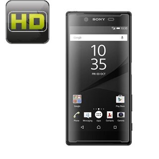 3x Displayschutzfoie für Sony Xperia Z5 Displayfolie Displayschutz HD ULTRA KLAR