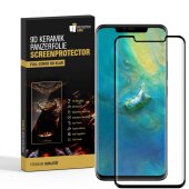 6x 9D Keramik-Glass für Huawei Mate 20 Pro FULL COVER 3D KLAR Panzerfolie Displayschutz Schutzfolie Ceramic Screen-Protector