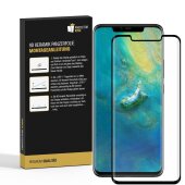 6x 9D Keramik-Glass für Huawei Mate 20 Pro FULL COVER 3D KLAR Panzerfolie Displayschutz Schutzfolie Ceramic Screen-Protector