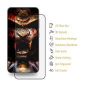 4x 9D Keramik-Glass für Samsung Galaxy A72 FULL COVER 3D KLAR Panzerfolie Displayschutz Schutzfolie Ceramic Screen-Protector
