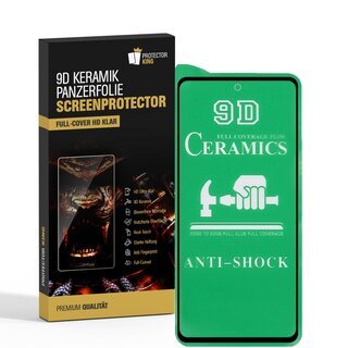 6x 9D Keramik fr Samsung Galaxy A52 FULL-COVER Panzerfolie Displayschutz Panzerschutz Schutzfolie Displayfolie Folie ANTI-SHOK ANTI-BRUCH-ANTI-STO