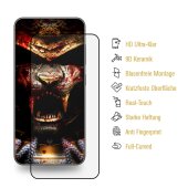 6x 9D Keramik-Glass für Samsung Galaxy S20 FE FULL COVER 3D KLAR Panzerfolie Displayschutz Schutzfolie Ceramic Screen-Protector