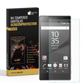 3x 9H Hartglas für Sony Xperia Z5 Panzerfolie Displayschutz Schutzglas HD KLAR Panzerglas Schutzfolie Displayglas Glasfolie