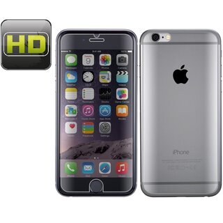 4x Displayschutzfolie fr iPhone 6 Plus Displayfolie Schutzfolie HD KLAR F/B