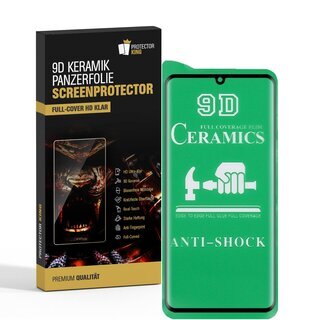 1x 9D Keramik fr Xiaomi Redmi Note 10 Pro FULL-COVER Panzerfolie Displayschutz Panzerschutz Schutzfolie Displayfolie Folie ANTI-SHOK ANTI-BRUCH-ANTI-STO