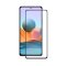 2x 9H Hartglas für Xiaomi Redmi Note 10 Pro Max FULL COVER Schutzglas Displayschutz SW Panzerglas Schutzfolie Panzerfolie Displayglas echtes Tempered Glasfolie