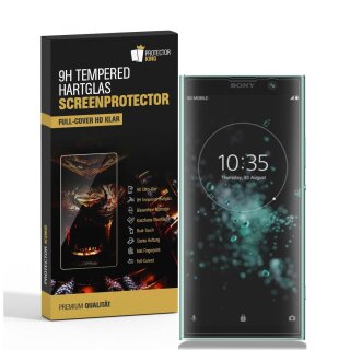 3x 9H Hartglas für Sony Xperia XA2 Plus FULL CURVED Panzerfolie Displayschutz KLAR Panzerglas Schutzglas Schutzfolie