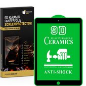3x 9D Keramik für iPad 2 FULL-COVER Panzerfolie...