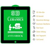 4x 9D Keramik-Glass für Apple iPad 3 FULL COVER 3D KLAR Panzerfolie Displayschutz Schutzfolie Ceramic Screen-Protector