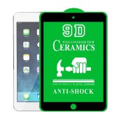 1x 9D Keramik für iPad Mini 1 FULL-COVER Panzerfolie Displayschutz Panzerschutz Schutzfolie Displayfolie Folie ANTI-SHOK ANTI-BRUCH-ANTI-STOß