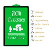 2x 9D Keramik für Samsung Galaxy Tab S6 Lite FULL-COVER Panzerfolie Displayschutz Panzerschutz Schutzfolie Displayfolie Folie ANTI-SHOK ANTI-BRUCH-ANTI-STOß
