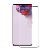 4x 9H Hartglas für Samsung Galaxy S20 Ultra FULL CURVED Schutzfolie Schutzglas SW Klar Displayschutz Panzerfolie Displayglas Tempered Glasfolie Panzerglas Sicherheitsglas Echtglas