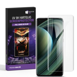 2x UV-Liquid 9H Panzerglas für Xiaomi Mi 10 Ultra 3D KLAR echtes Tempered Panzerhartglas Schutzglas Displayschutz Panzerfolie Schutzfolie Screen Protector