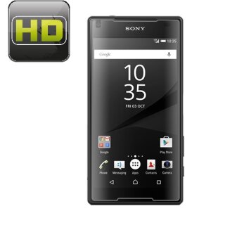 4x Displayschutzfoie für Sony Xperia Z5 Compact Displayfolie HD ULTRA KLAR