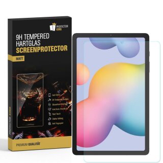 1x 9H Hartglas für Samsung Galaxy Tab S6 Lite Panzerfolie Displayschutz MATT Panzerglas Schutzfolie Schutzglas