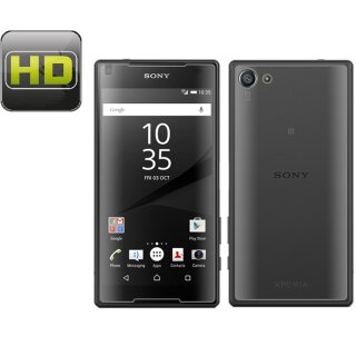 4x Displayschutzfoie für Sony Xperia Z5 Compact Displayfolie HD ULTRA KLAR FB
