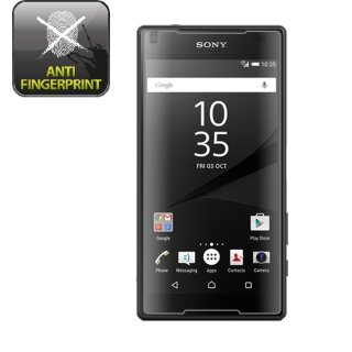 2x Displayschutzfoie für Sony Xperia Z5 Compact ANTI-REFLEX Displayfolie MATT