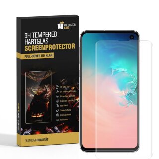 2x 9H Panzerglas für Samsung Galaxy S10e FULL CURVED Displayschutz Schutzglas Panzerfolie Schutzfolie Displayglas Hartglas echtes Tempered Sicherheitsglas Glasfolie