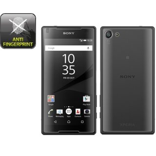4x Displayschutzfoie für Sony Xperia Z5 Compact ANTI-REFLEX Displayfolie MATT FB